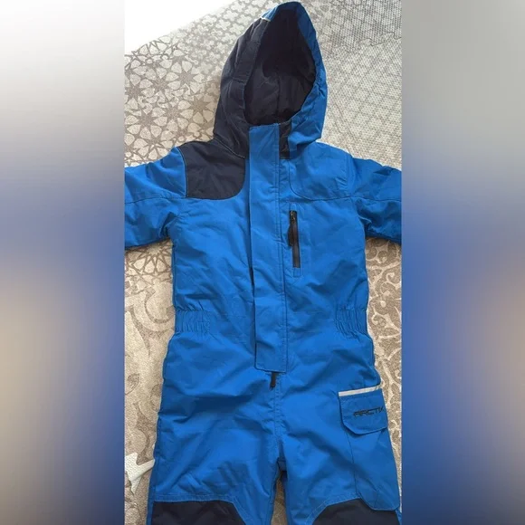 Arctix Blue and Black Kids Snowsuit - Picture 3 of 4